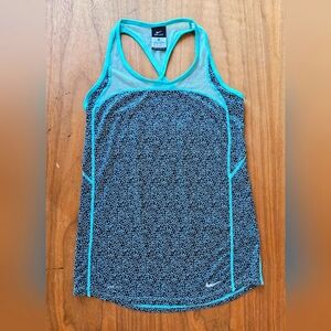 Nike Dri-Fit singlet, women's XS, turquoise, great condition.